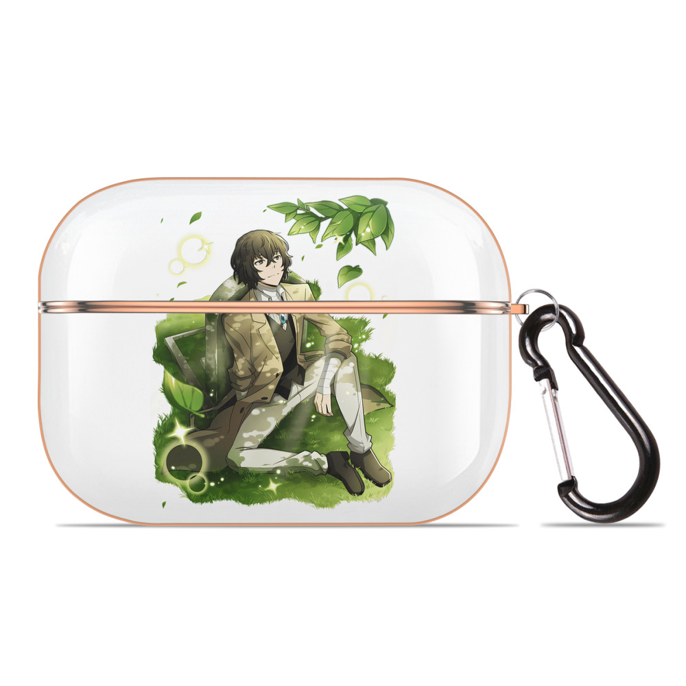 （画像用） 文豪ストレイドッグス Bungo Stray Dogs 【AirPods Pro用】ハードシェル保護ケース｜耐衝撃・防指紋・カラビナ付き商品仕様