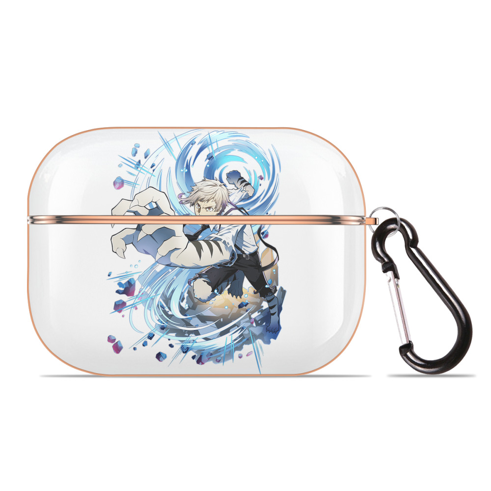 （画像用） 文豪ストレイドッグス Bungo Stray Dogs 【AirPods Pro用】ハードシェル保護ケース｜耐衝撃・防指紋・カラビナ付き商品仕様