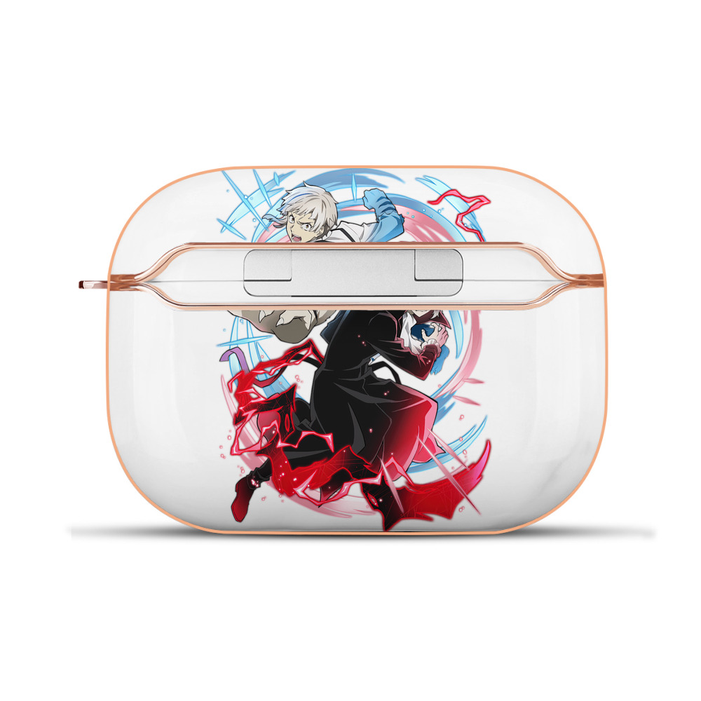 （画像用） 文豪ストレイドッグス Bungo Stray Dogs 【AirPods Pro用】ハードシェル保護ケース｜耐衝撃・防指紋・カラビナ付き商品仕様