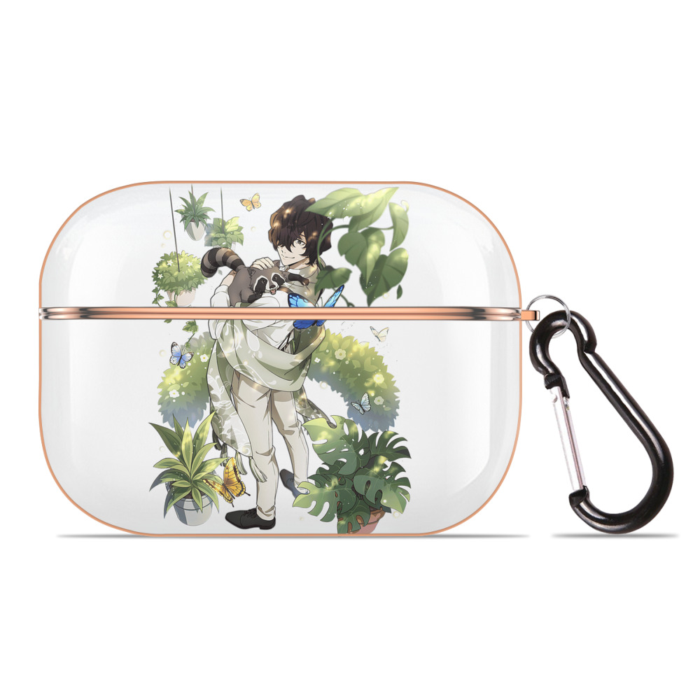 （画像用） 文豪ストレイドッグス Bungo Stray Dogs 【AirPods Pro用】ハードシェル保護ケース｜耐衝撃・防指紋・カラビナ付き商品仕様
