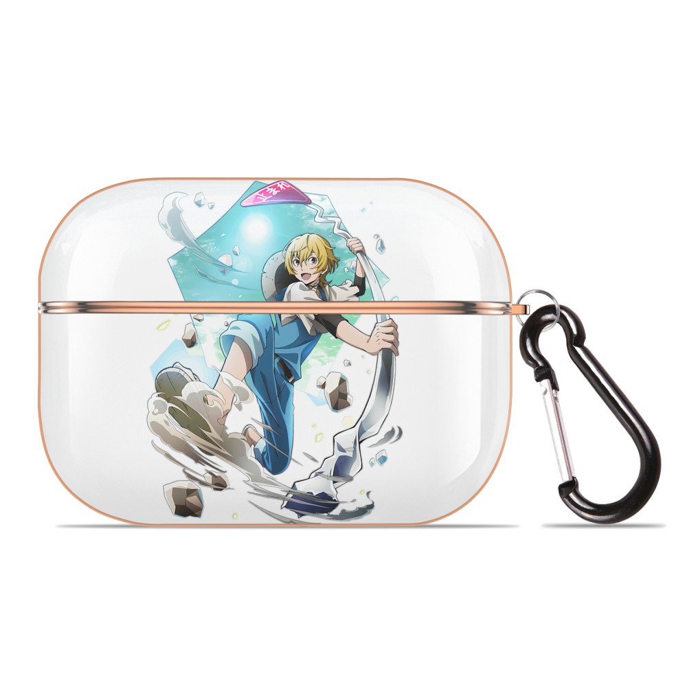（画像用） 文豪ストレイドッグス Bungo Stray Dogs 【AirPods Pro用】ハードシェル保護ケース｜耐衝撃・防指紋・カラビナ付き商品仕様