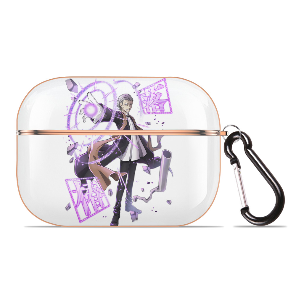 （画像用） 文豪ストレイドッグス Bungo Stray Dogs 【AirPods Pro用】ハードシェル保護ケース｜耐衝撃・防指紋・カラビナ付き商品仕様