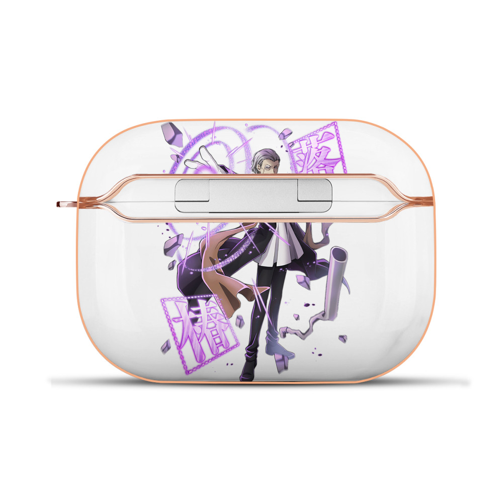 （画像用） 文豪ストレイドッグス Bungo Stray Dogs 【AirPods Pro用】ハードシェル保護ケース｜耐衝撃・防指紋・カラビナ付き商品仕様