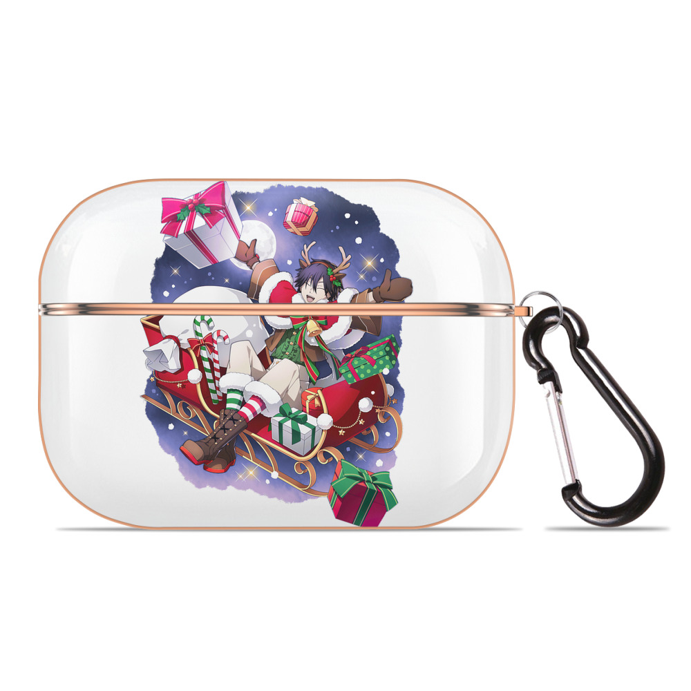 （画像用） 文豪ストレイドッグス Bungo Stray Dogs 【AirPods Pro用】ハードシェル保護ケース｜耐衝撃・防指紋・カラビナ付き商品仕様
