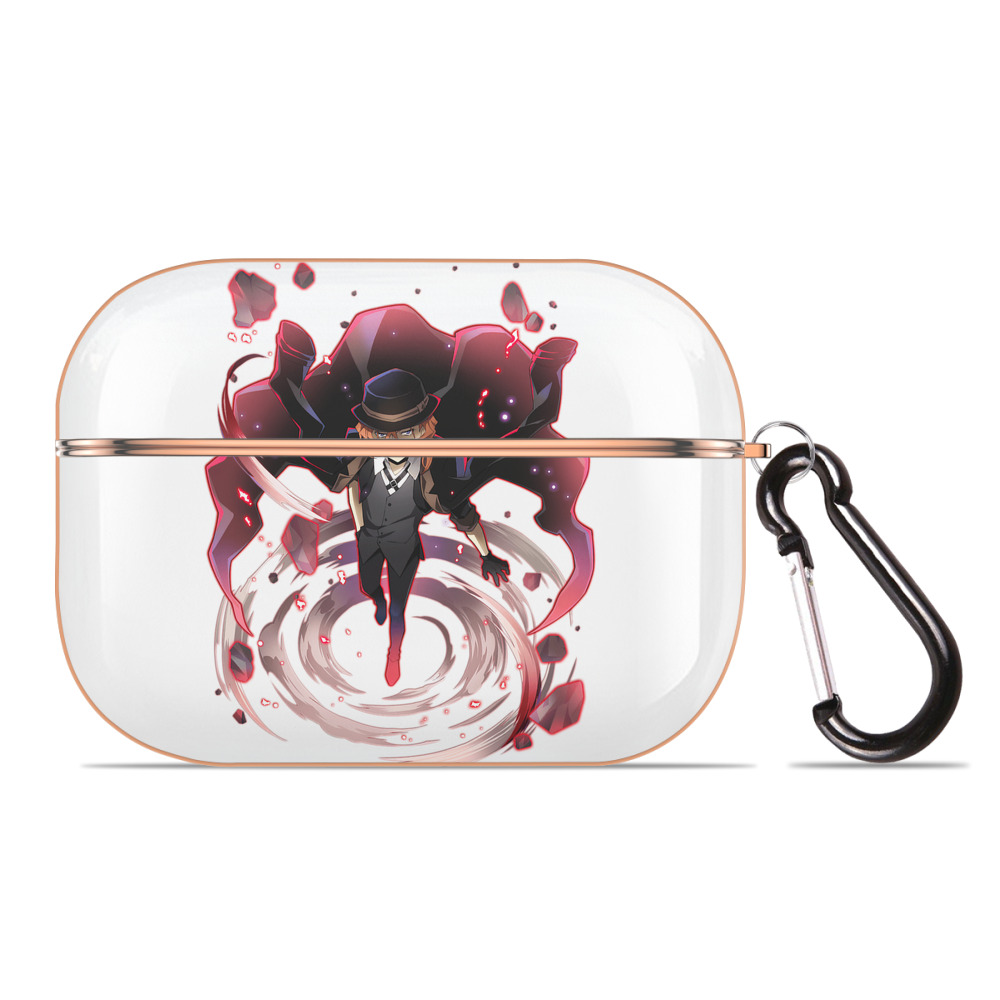 （画像用） 文豪ストレイドッグス Bungo Stray Dogs 【AirPods Pro用】ハードシェル保護ケース｜耐衝撃・防指紋・カラビナ付き商品仕様