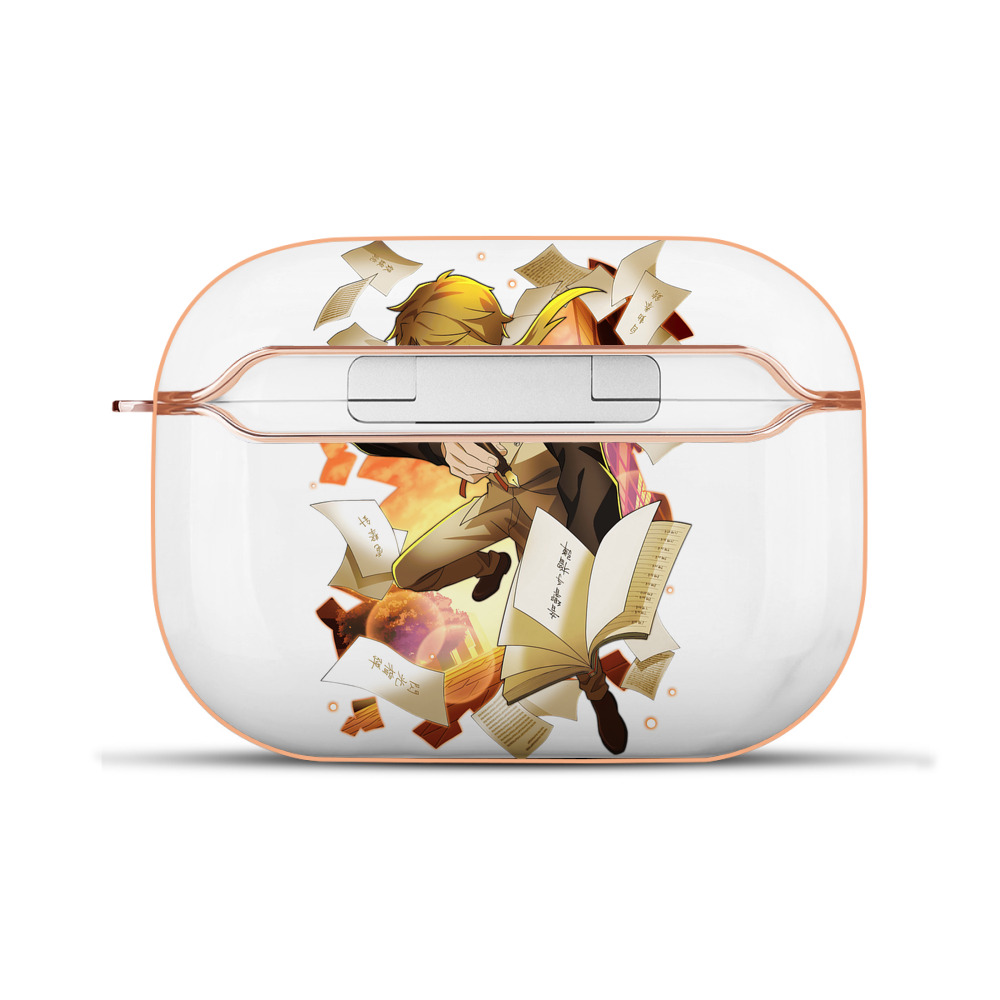 （画像用） 文豪ストレイドッグス Bungo Stray Dogs 【AirPods Pro用】ハードシェル保護ケース｜耐衝撃・防指紋・カラビナ付き商品仕様