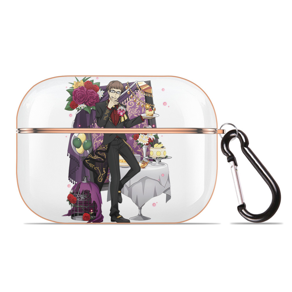 （画像用） 文豪ストレイドッグス Bungo Stray Dogs 【AirPods Pro用】ハードシェル保護ケース｜耐衝撃・防指紋・カラビナ付き商品仕様