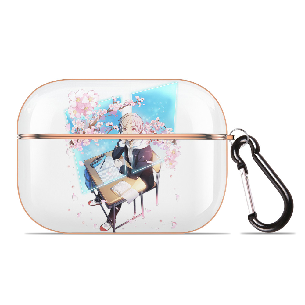 （画像用） 文豪ストレイドッグス Bungo Stray Dogs 【AirPods Pro用】ハードシェル保護ケース｜耐衝撃・防指紋・カラビナ付き商品仕様