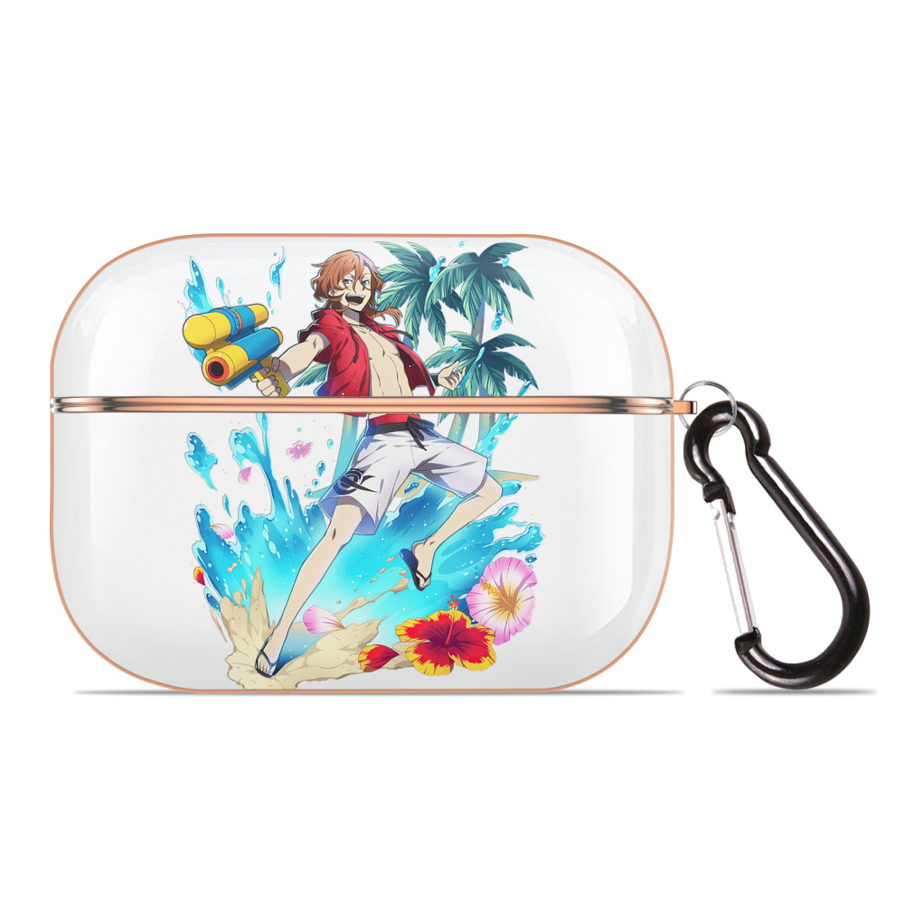 （画像用） 文豪ストレイドッグス Bungo Stray Dogs 【AirPods Pro用】ハードシェル保護ケース｜耐衝撃・防指紋・カラビナ付き商品仕様