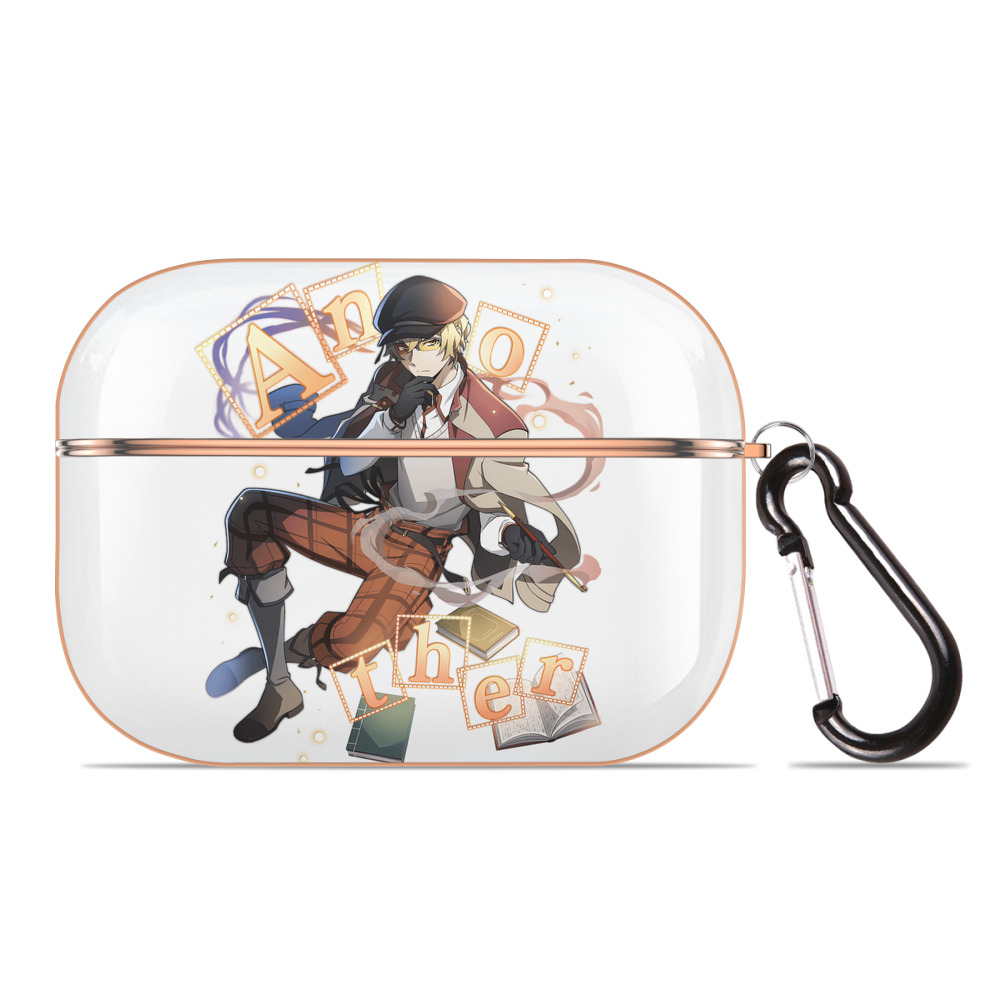 （画像用） 文豪ストレイドッグス Bungo Stray Dogs 【AirPods Pro用】ハードシェル保護ケース｜耐衝撃・防指紋・カラビナ付き商品仕様