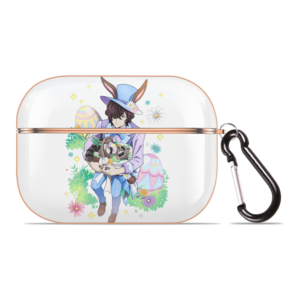 （画像用） 文豪ストレイドッグス Bungo Stray Dogs 【AirPods Pro用】ハードシェル保護ケース｜耐衝撃・防指紋・カラビナ付き商品仕様