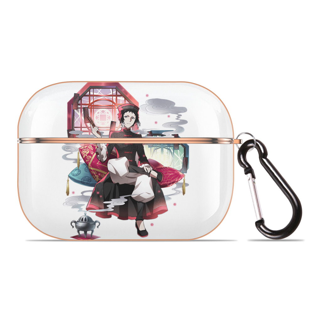 （画像用） 文豪ストレイドッグス Bungo Stray Dogs 【AirPods Pro用】ハードシェル保護ケース｜耐衝撃・防指紋・カラビナ付き商品仕様