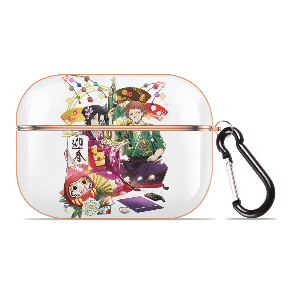 （画像用） 文豪ストレイドッグス Bungo Stray Dogs 【AirPods Pro用】ハードシェル保護ケース｜耐衝撃・防指紋・カラビナ付き商品仕様