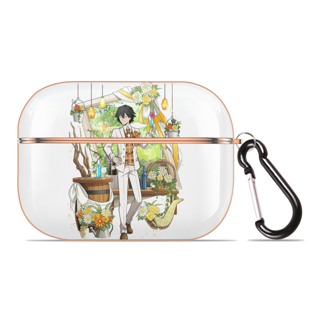 （画像用） 文豪ストレイドッグス Bungo Stray Dogs 【AirPods Pro用】ハードシェル保護ケース｜耐衝撃・防指紋・カラビナ付き商品仕様
