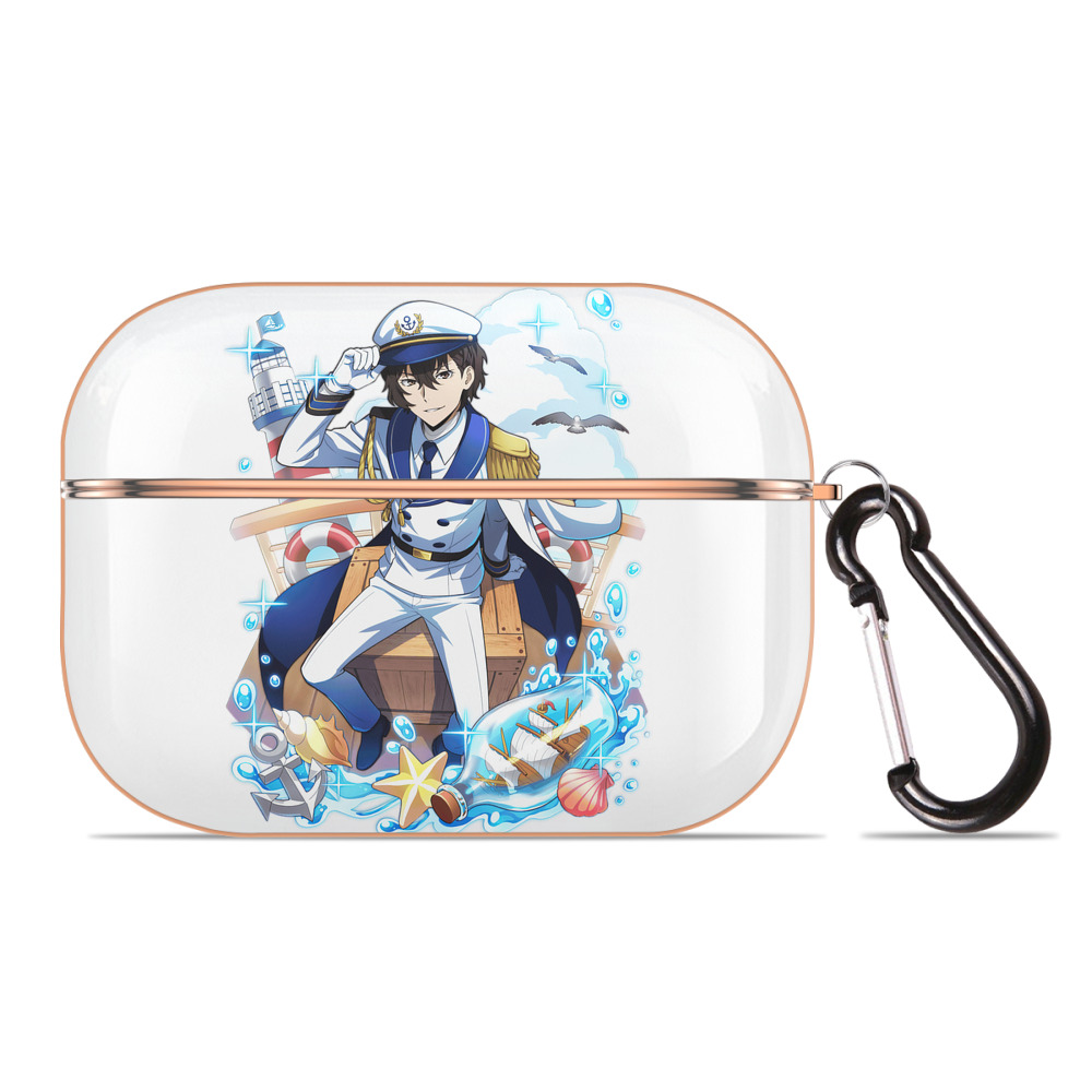 （画像用） 文豪ストレイドッグス Bungo Stray Dogs 【AirPods Pro用】ハードシェル保護ケース｜耐衝撃・防指紋・カラビナ付き商品仕様