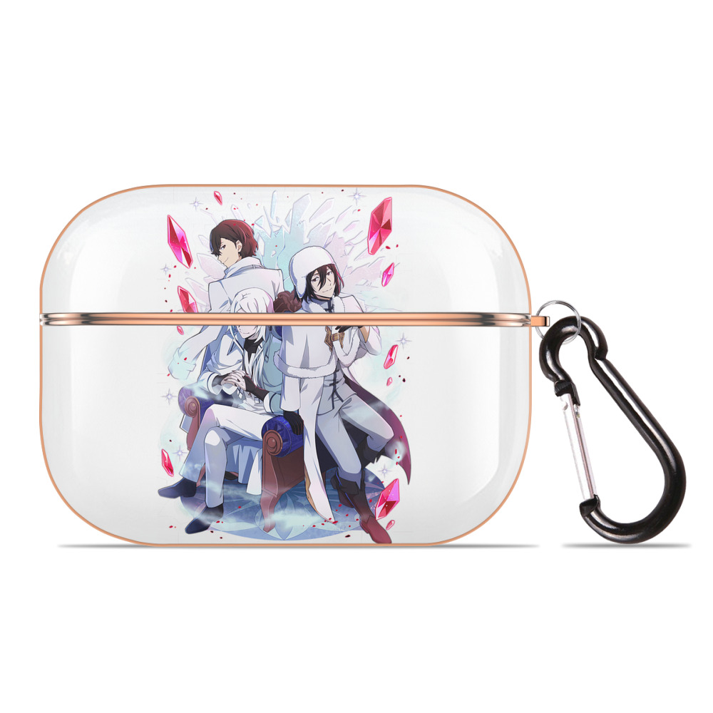 （画像用） 文豪ストレイドッグス Bungo Stray Dogs 【AirPods Pro用】ハードシェル保護ケース｜耐衝撃・防指紋・カラビナ付き商品仕様