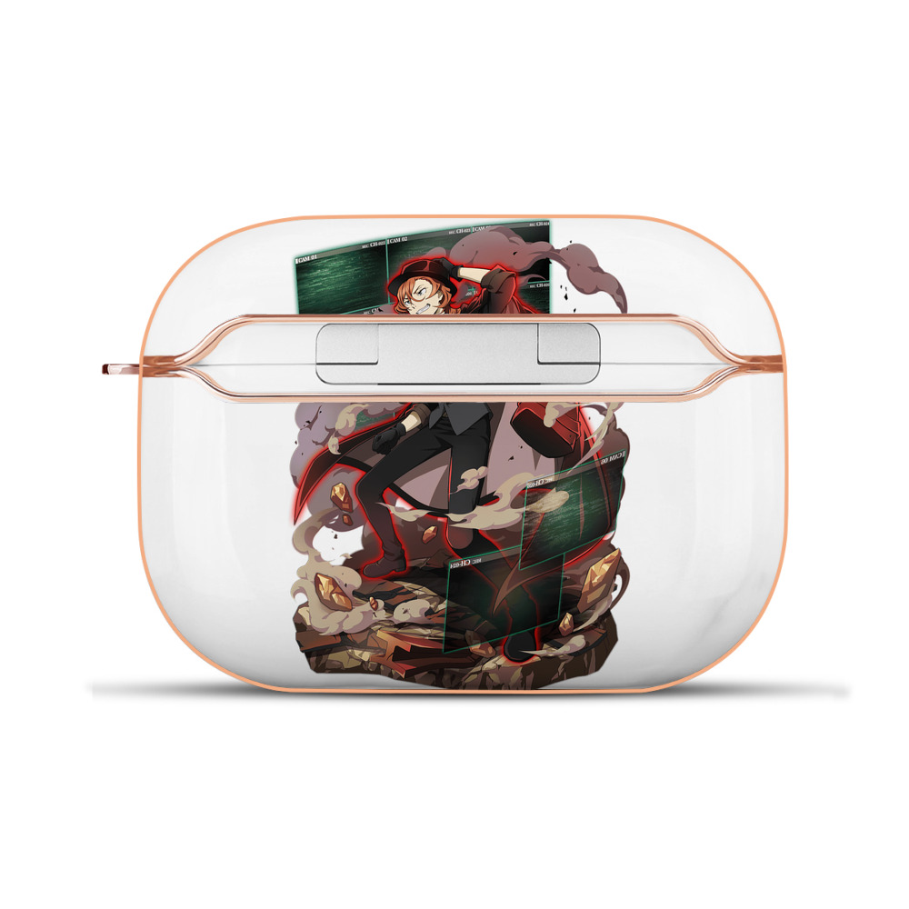 （画像用） 文豪ストレイドッグス Bungo Stray Dogs 【AirPods Pro用】ハードシェル保護ケース｜耐衝撃・防指紋・カラビナ付き商品仕様