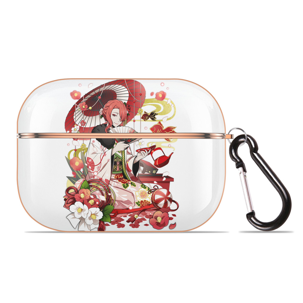 （画像用） 文豪ストレイドッグス Bungo Stray Dogs 【AirPods Pro用】ハードシェル保護ケース｜耐衝撃・防指紋・カラビナ付き商品仕様