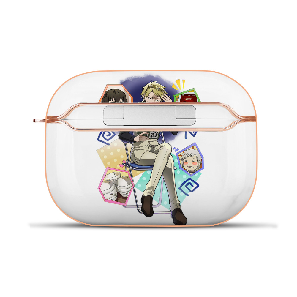 （画像用） 文豪ストレイドッグス Bungo Stray Dogs 【AirPods Pro用】ハードシェル保護ケース｜耐衝撃・防指紋・カラビナ付き商品仕様