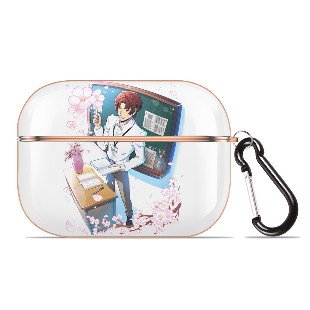 （画像用） 文豪ストレイドッグス Bungo Stray Dogs 【AirPods Pro用】ハードシェル保護ケース｜耐衝撃・防指紋・カラビナ付き商品仕様