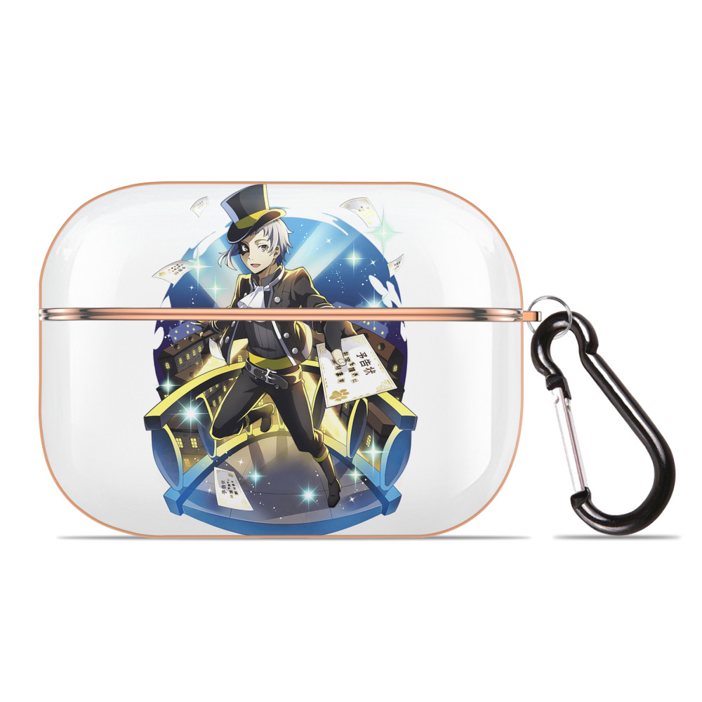 （画像用） 文豪ストレイドッグス Bungo Stray Dogs 【AirPods Pro用】ハードシェル保護ケース｜耐衝撃・防指紋・カラビナ付き商品仕様
