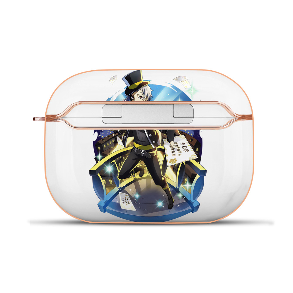 （画像用） 文豪ストレイドッグス Bungo Stray Dogs 【AirPods Pro用】ハードシェル保護ケース｜耐衝撃・防指紋・カラビナ付き商品仕様