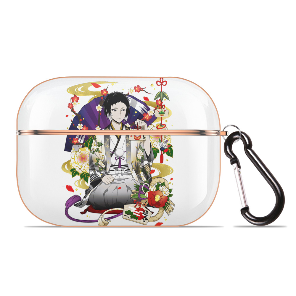 （画像用） 文豪ストレイドッグス Bungo Stray Dogs 【AirPods Pro用】ハードシェル保護ケース｜耐衝撃・防指紋・カラビナ付き商品仕様
