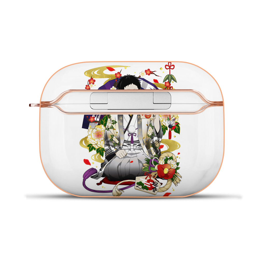 （画像用） 文豪ストレイドッグス Bungo Stray Dogs 【AirPods Pro用】ハードシェル保護ケース｜耐衝撃・防指紋・カラビナ付き商品仕様