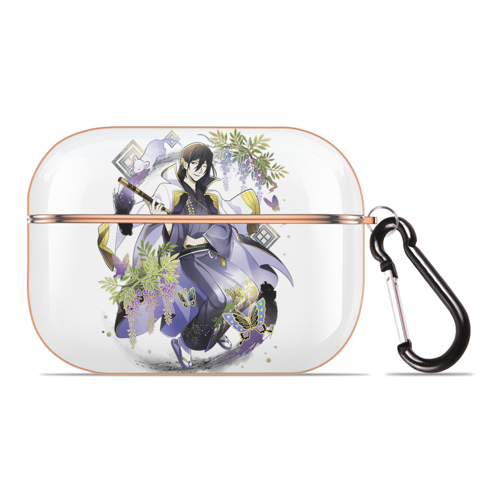 （画像用） 文豪ストレイドッグス Bungo Stray Dogs 【AirPods Pro用】ハードシェル保護ケース｜耐衝撃・防指紋・カラビナ付き商品仕様