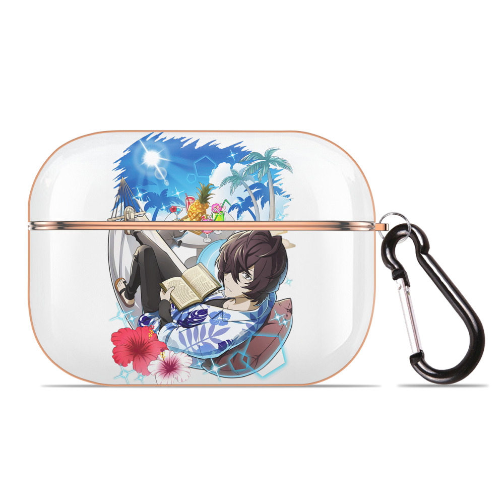 （画像用） 文豪ストレイドッグス Bungo Stray Dogs 【AirPods Pro用】ハードシェル保護ケース｜耐衝撃・防指紋・カラビナ付き商品仕様
