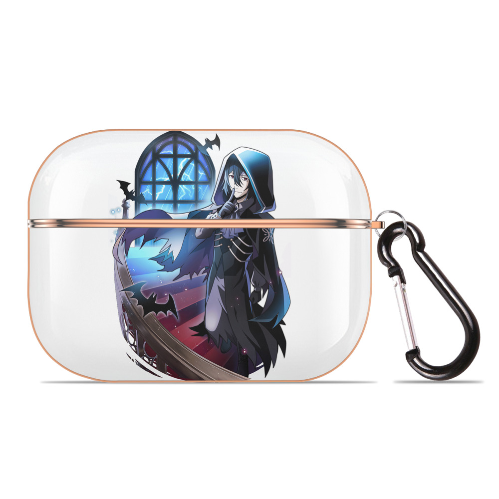 （画像用） 文豪ストレイドッグス Bungo Stray Dogs 【AirPods Pro用】ハードシェル保護ケース｜耐衝撃・防指紋・カラビナ付き商品仕様