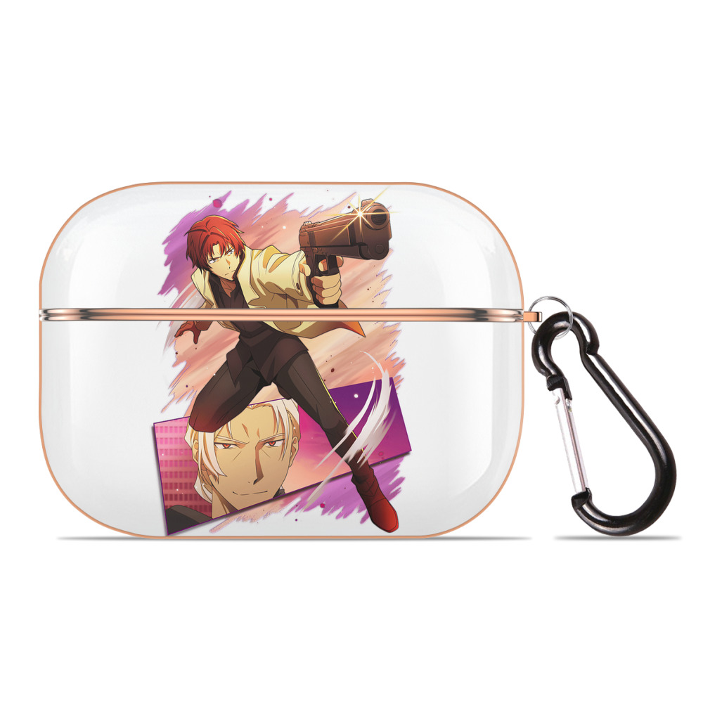 （画像用） 文豪ストレイドッグス Bungo Stray Dogs 【AirPods Pro用】ハードシェル保護ケース｜耐衝撃・防指紋・カラビナ付き商品仕様