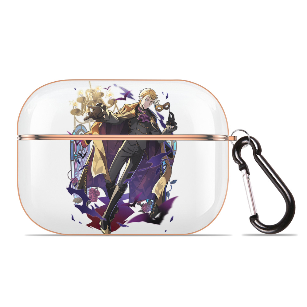 （画像用） 文豪ストレイドッグス Bungo Stray Dogs 【AirPods Pro用】ハードシェル保護ケース｜耐衝撃・防指紋・カラビナ付き商品仕様