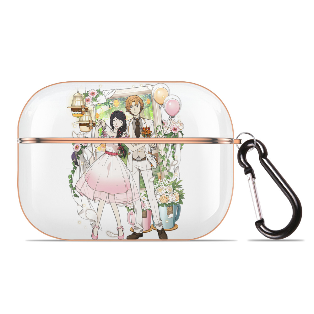 （画像用） 文豪ストレイドッグス Bungo Stray Dogs 【AirPods Pro用】ハードシェル保護ケース｜耐衝撃・防指紋・カラビナ付き商品仕様