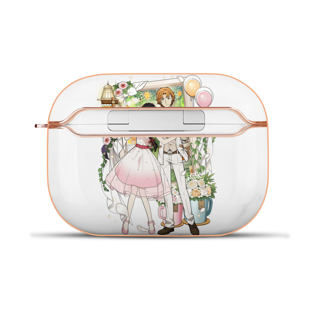 （画像用） 文豪ストレイドッグス Bungo Stray Dogs 【AirPods Pro用】ハードシェル保護ケース｜耐衝撃・防指紋・カラビナ付き商品仕様
