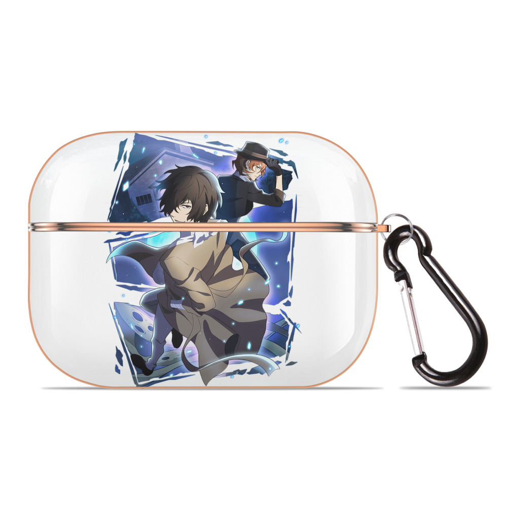 （画像用） 文豪ストレイドッグス Bungo Stray Dogs 【AirPods Pro用】ハードシェル保護ケース｜耐衝撃・防指紋・カラビナ付き商品仕様