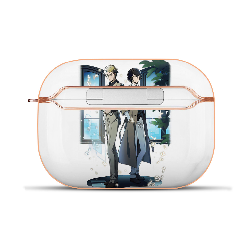 （画像用） 文豪ストレイドッグス Bungo Stray Dogs 【AirPods Pro用】ハードシェル保護ケース｜耐衝撃・防指紋・カラビナ付き商品仕様