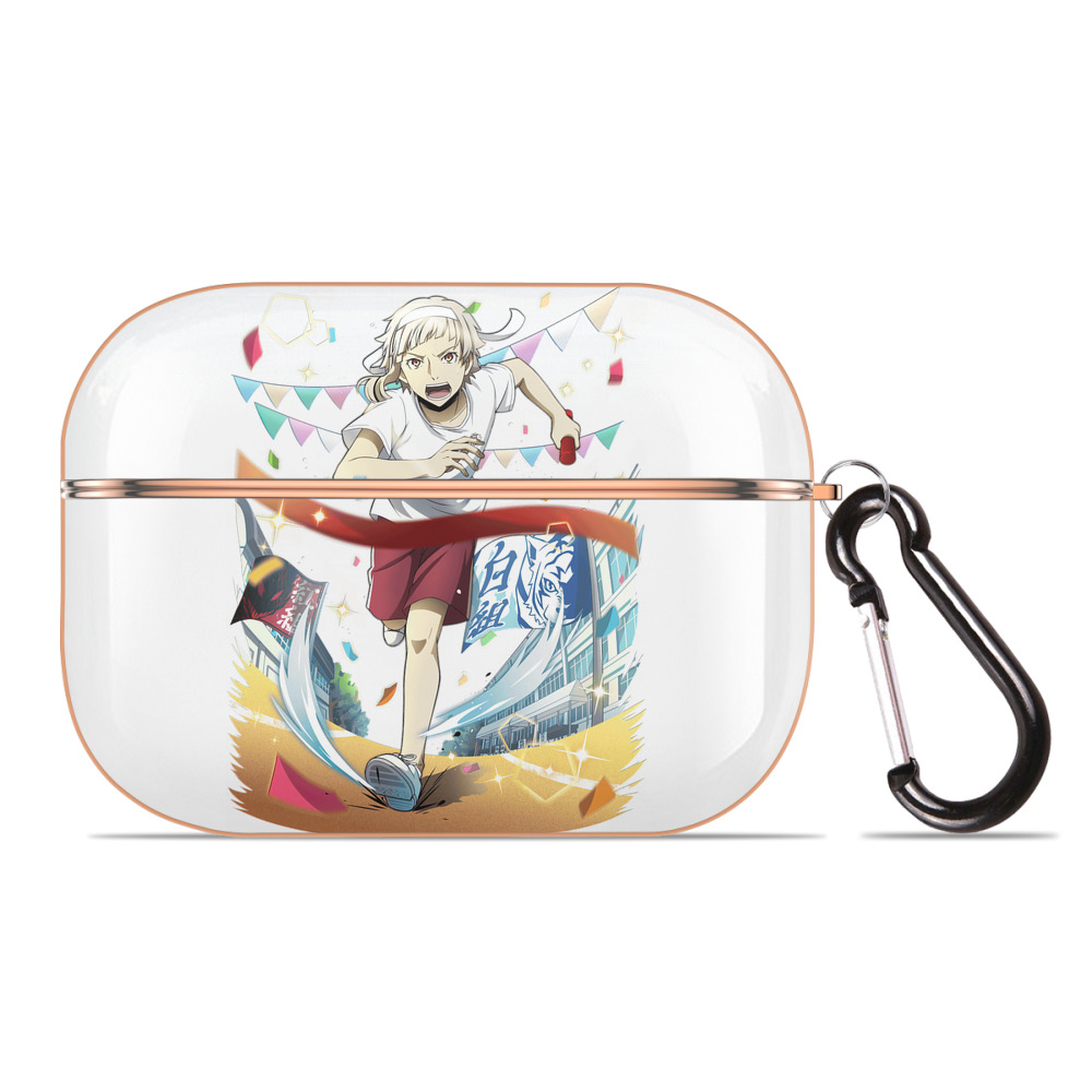 （画像用） 文豪ストレイドッグス Bungo Stray Dogs 【AirPods Pro用】ハードシェル保護ケース｜耐衝撃・防指紋・カラビナ付き商品仕様