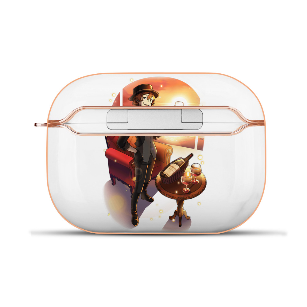 （画像用） 文豪ストレイドッグス Bungo Stray Dogs 【AirPods Pro用】ハードシェル保護ケース｜耐衝撃・防指紋・カラビナ付き商品仕様
