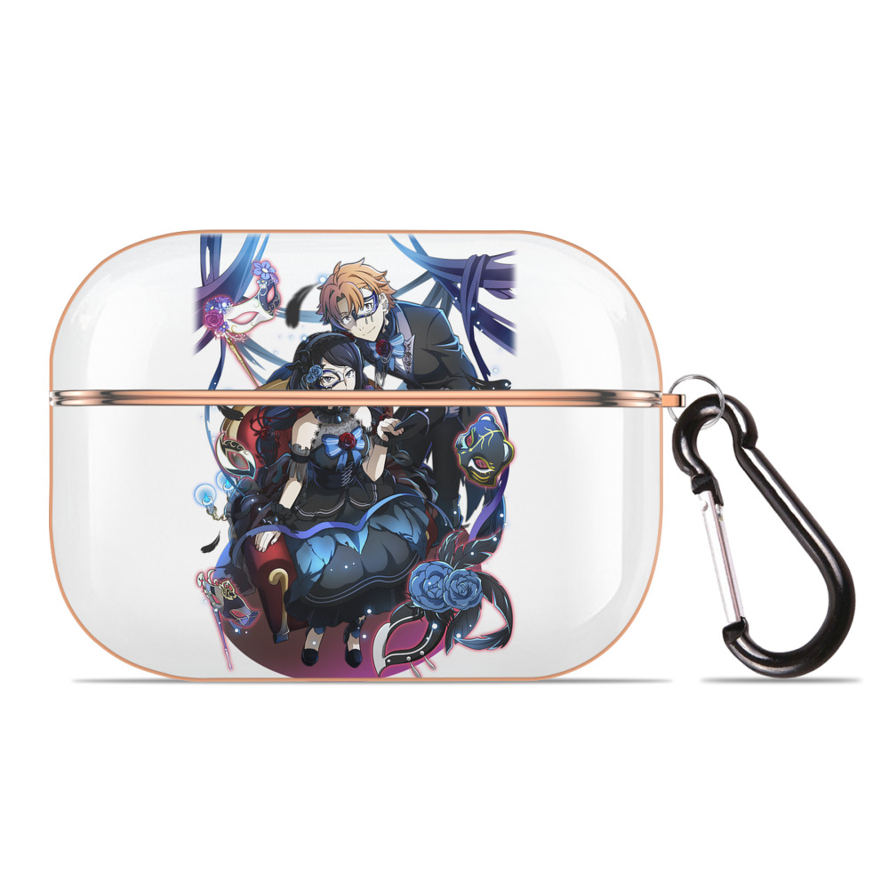 （画像用） 文豪ストレイドッグス Bungo Stray Dogs 【AirPods Pro用】ハードシェル保護ケース｜耐衝撃・防指紋・カラビナ付き商品仕様