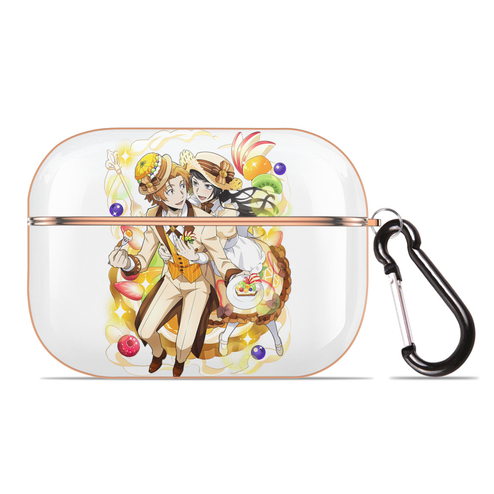 （画像用） 文豪ストレイドッグス Bungo Stray Dogs 【AirPods Pro用】ハードシェル保護ケース｜耐衝撃・防指紋・カラビナ付き商品仕様