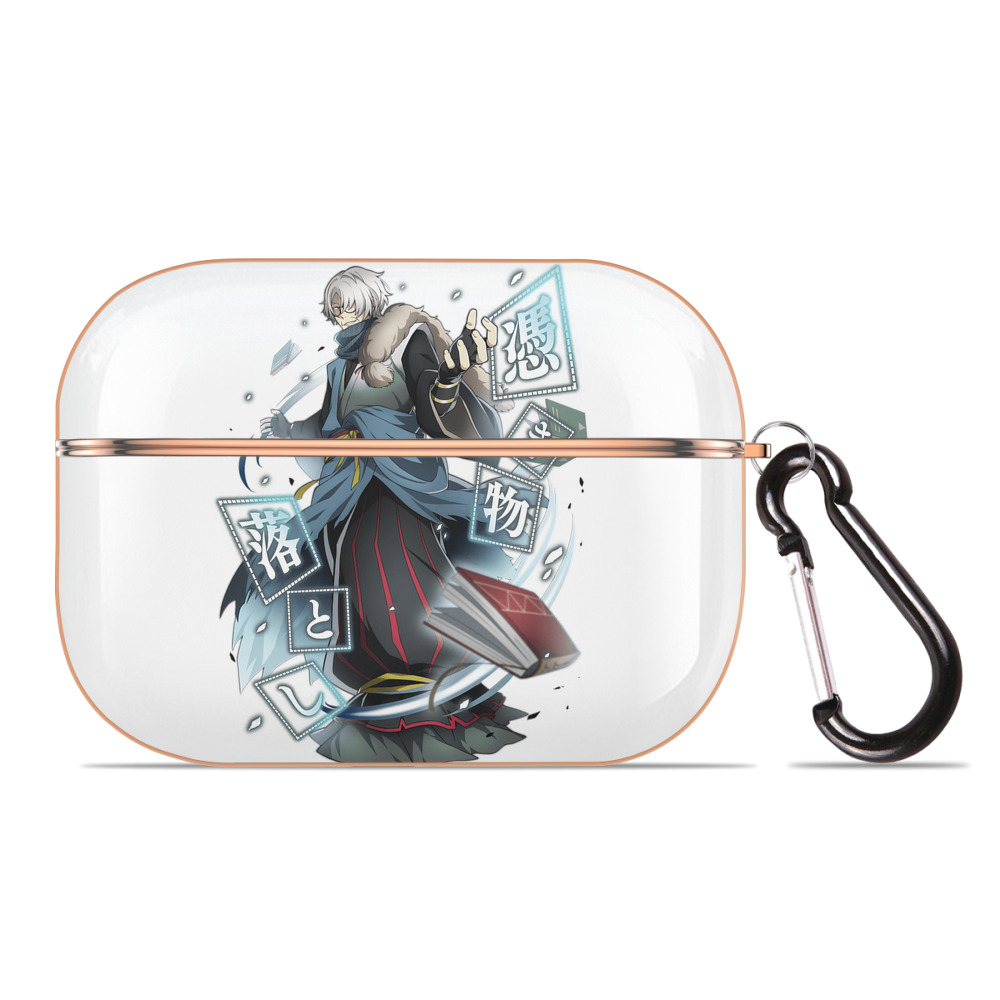 （画像用） 文豪ストレイドッグス Bungo Stray Dogs 【AirPods Pro用】ハードシェル保護ケース｜耐衝撃・防指紋・カラビナ付き商品仕様