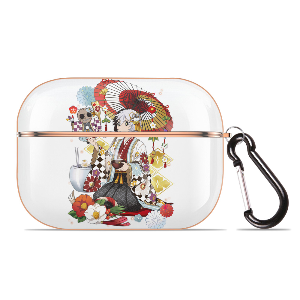 （画像用） 文豪ストレイドッグス Bungo Stray Dogs 【AirPods Pro用】ハードシェル保護ケース｜耐衝撃・防指紋・カラビナ付き商品仕様