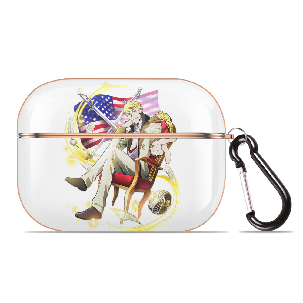 （画像用） 文豪ストレイドッグス Bungo Stray Dogs 【AirPods Pro用】ハードシェル保護ケース｜耐衝撃・防指紋・カラビナ付き商品仕様