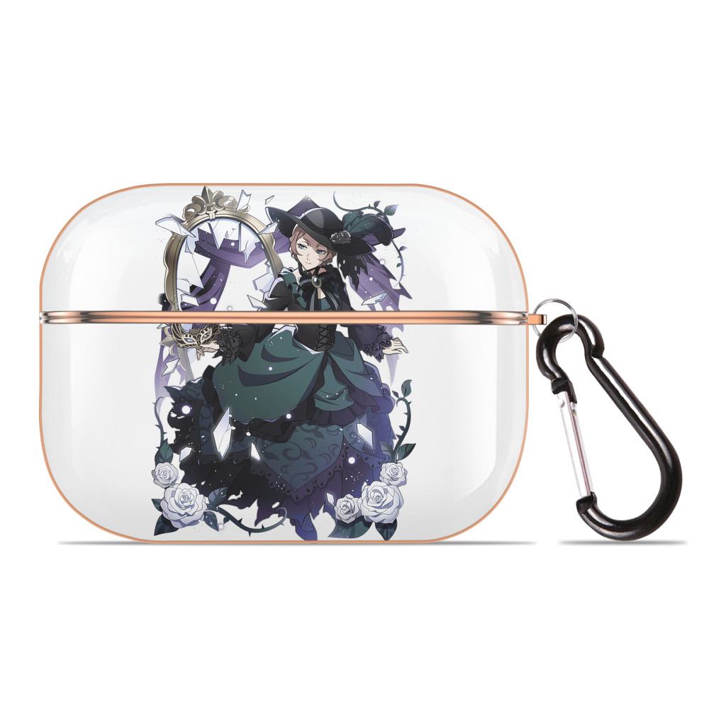 （画像用） 文豪ストレイドッグス Bungo Stray Dogs 【AirPods Pro用】ハードシェル保護ケース｜耐衝撃・防指紋・カラビナ付き商品仕様