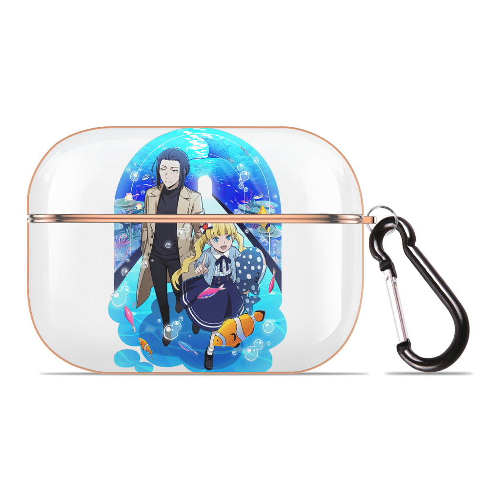 （画像用） 文豪ストレイドッグス Bungo Stray Dogs 【AirPods Pro用】ハードシェル保護ケース｜耐衝撃・防指紋・カラビナ付き商品仕様