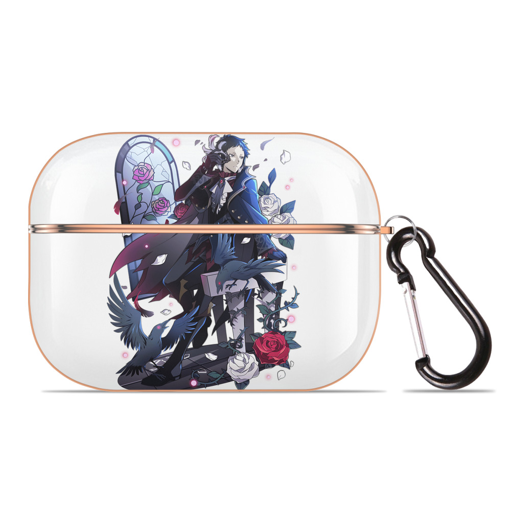 （画像用） 文豪ストレイドッグス Bungo Stray Dogs 【AirPods Pro用】ハードシェル保護ケース｜耐衝撃・防指紋・カラビナ付き商品仕様