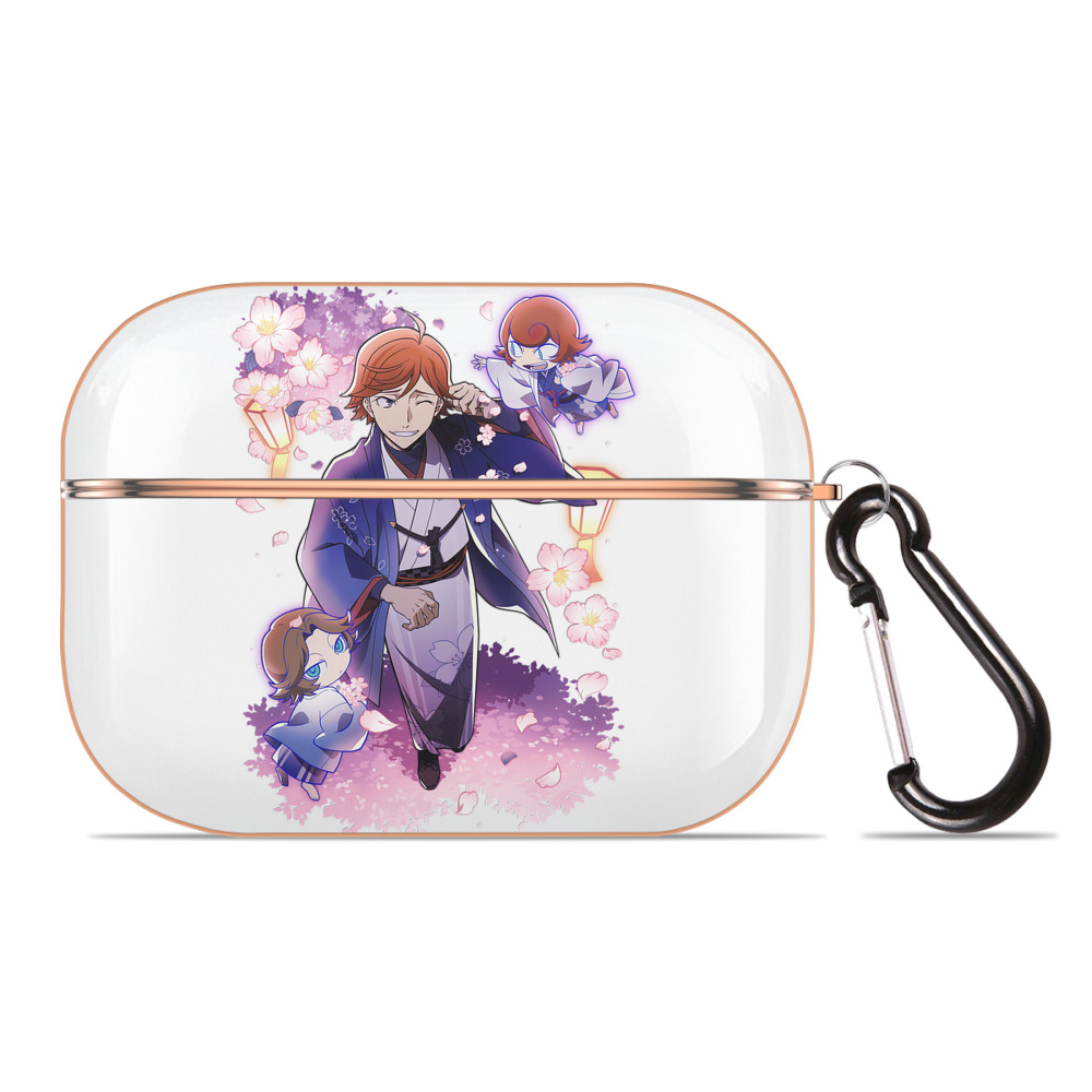 （画像用） 文豪ストレイドッグス Bungo Stray Dogs 【AirPods Pro用】ハードシェル保護ケース｜耐衝撃・防指紋・カラビナ付き商品仕様