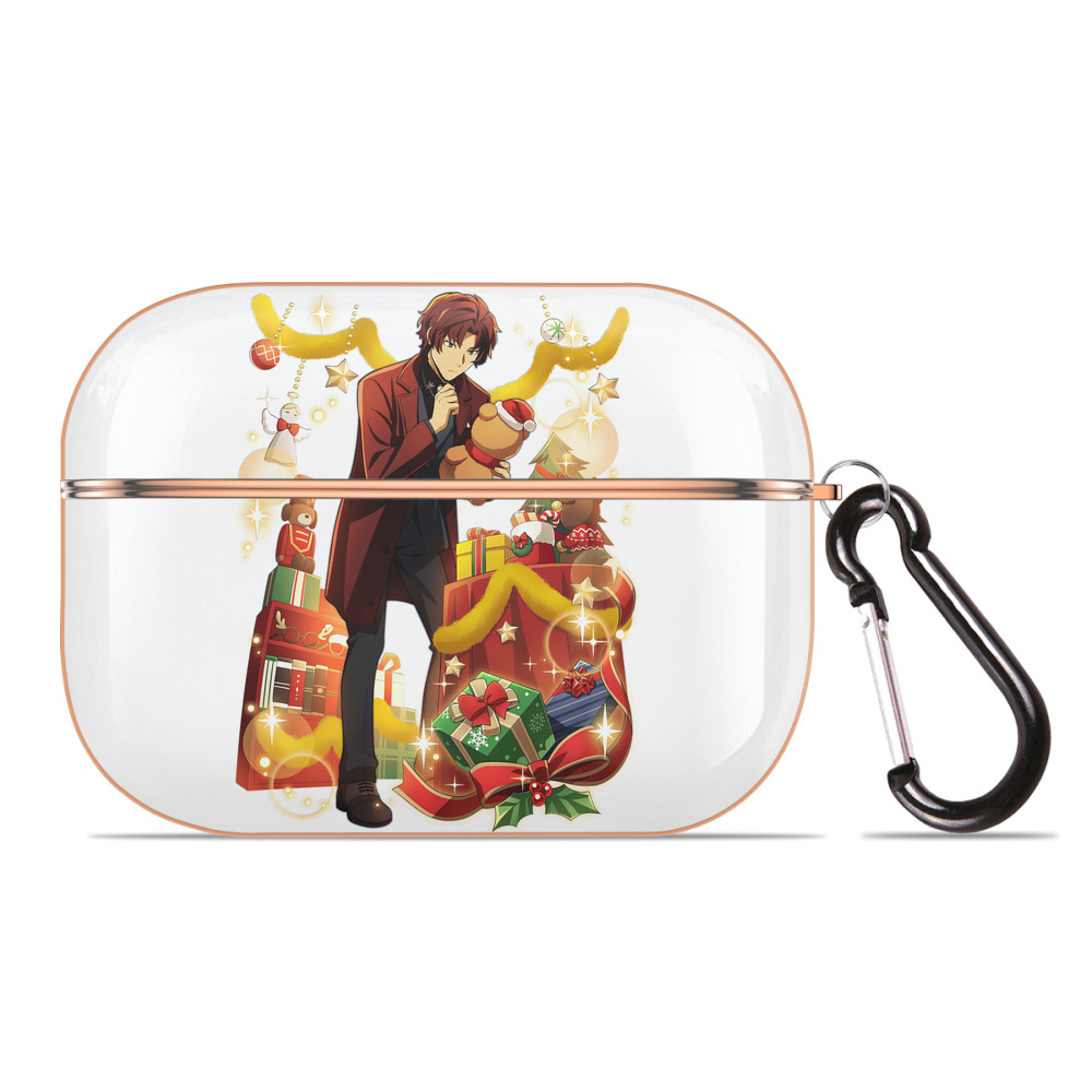 （画像用） 文豪ストレイドッグス Bungo Stray Dogs 【AirPods Pro用】ハードシェル保護ケース｜耐衝撃・防指紋・カラビナ付き商品仕様