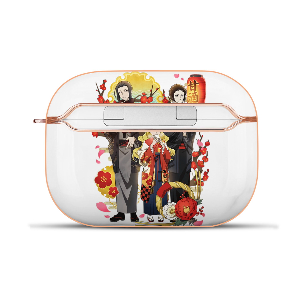 （画像用） 文豪ストレイドッグス Bungo Stray Dogs 【AirPods Pro用】ハードシェル保護ケース｜耐衝撃・防指紋・カラビナ付き商品仕様